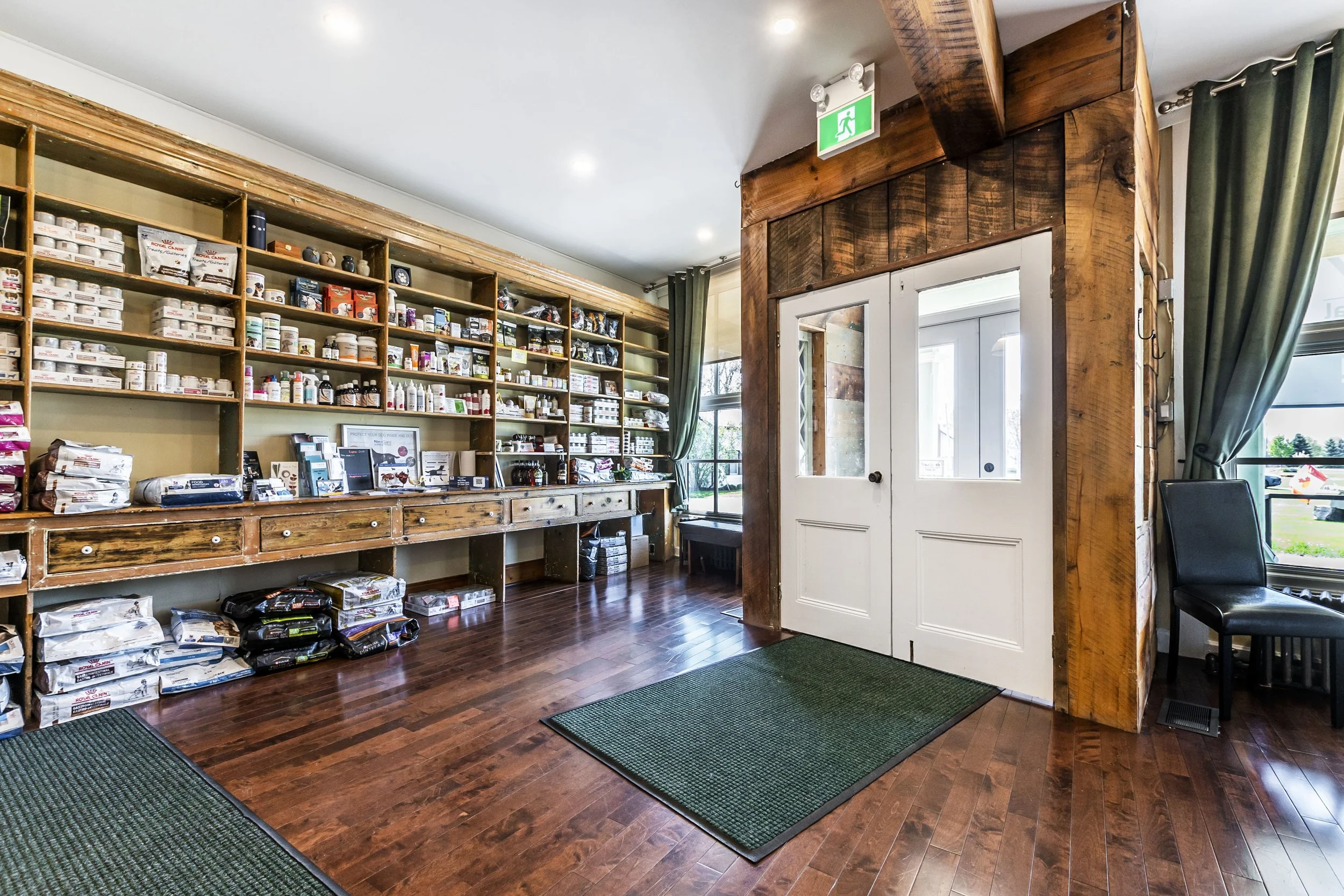 Front Entrance & Retail