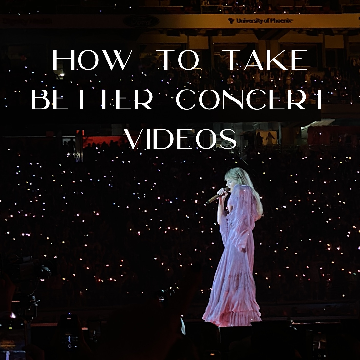 How To Take Better CONCERT Videos