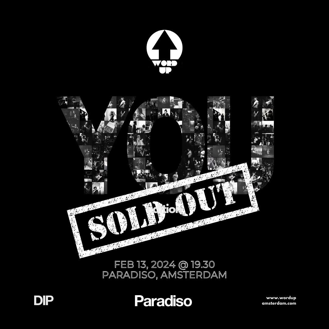Exciting news! Next week&rsquo;s event is officially SOLD OUT! 🎉 Thank you to everyone who secured their tickets. 

Get ready for an unforgettable evening! 

#wordupamsterdam #spokenword #spokenwordpoetry
