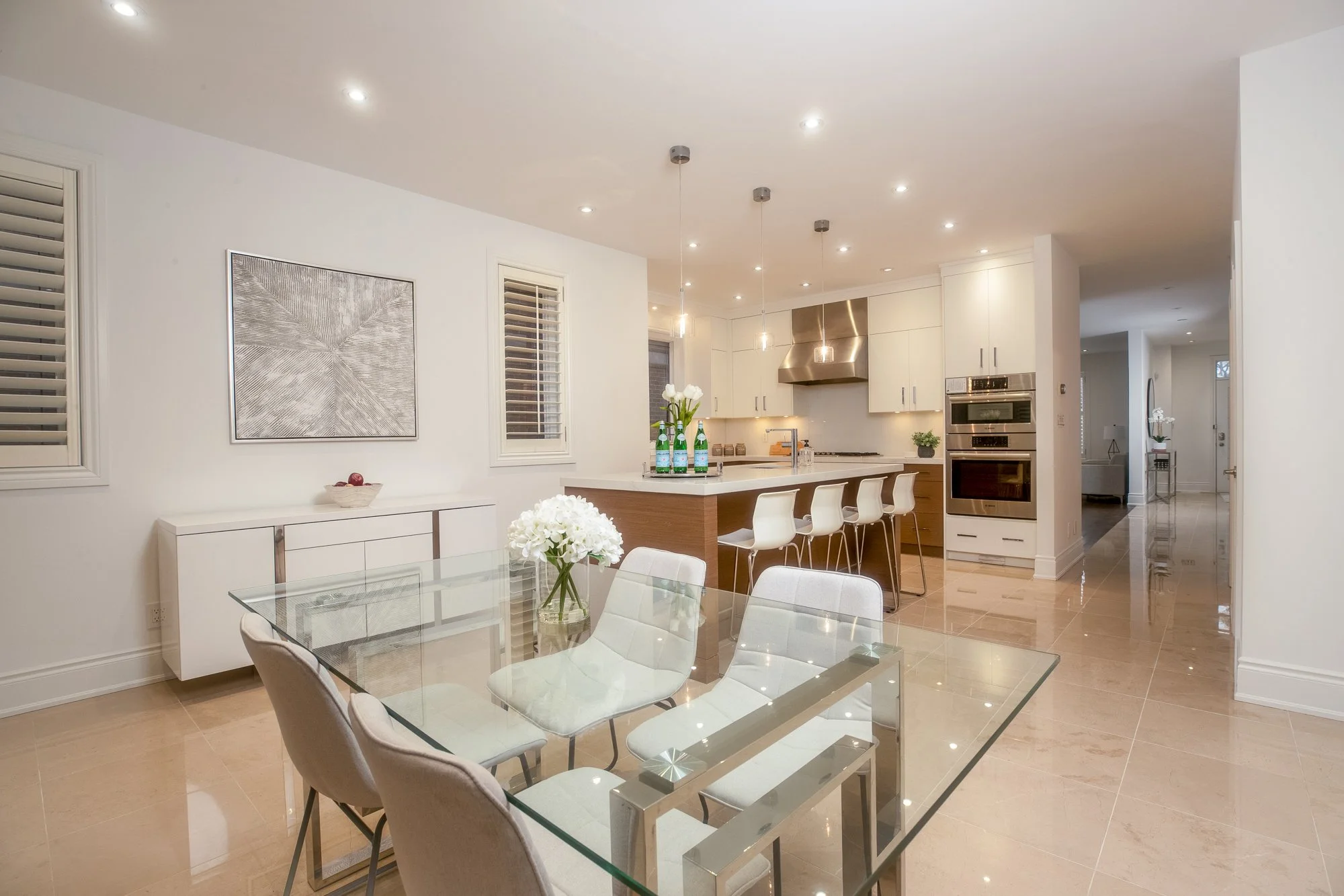 Kitchen and Dining Area