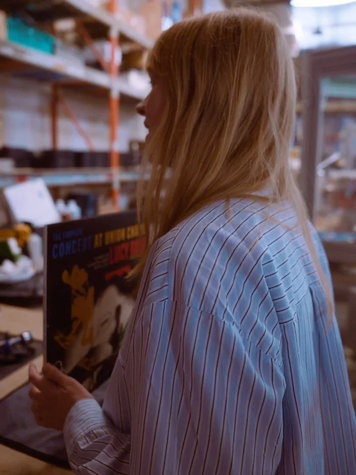 It&rsquo;s not every day I get to spend a morning watching vinyls being pressed! Had a really lovely time at @sonicwaxpressing a few weeks ago with @lucyrose, as she signed a few hundred copies of her live album recorded at Union Chapel earlier this 