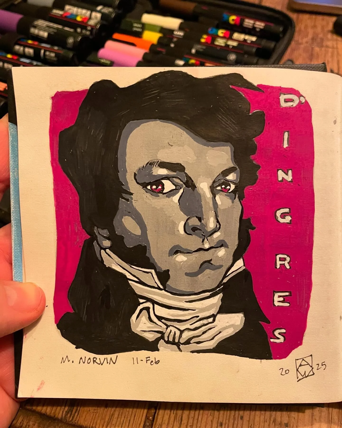 Dang! Ingres!

(Art puns 🤦&zwj;♂️)

Went up to London at the weekend to meet up with the kids' uncle, my brother-in-law, Tristan. 

Though I go to London 3x a week for work, neither the kids nor Lindsay gets up nearly as much. So we made a day of it