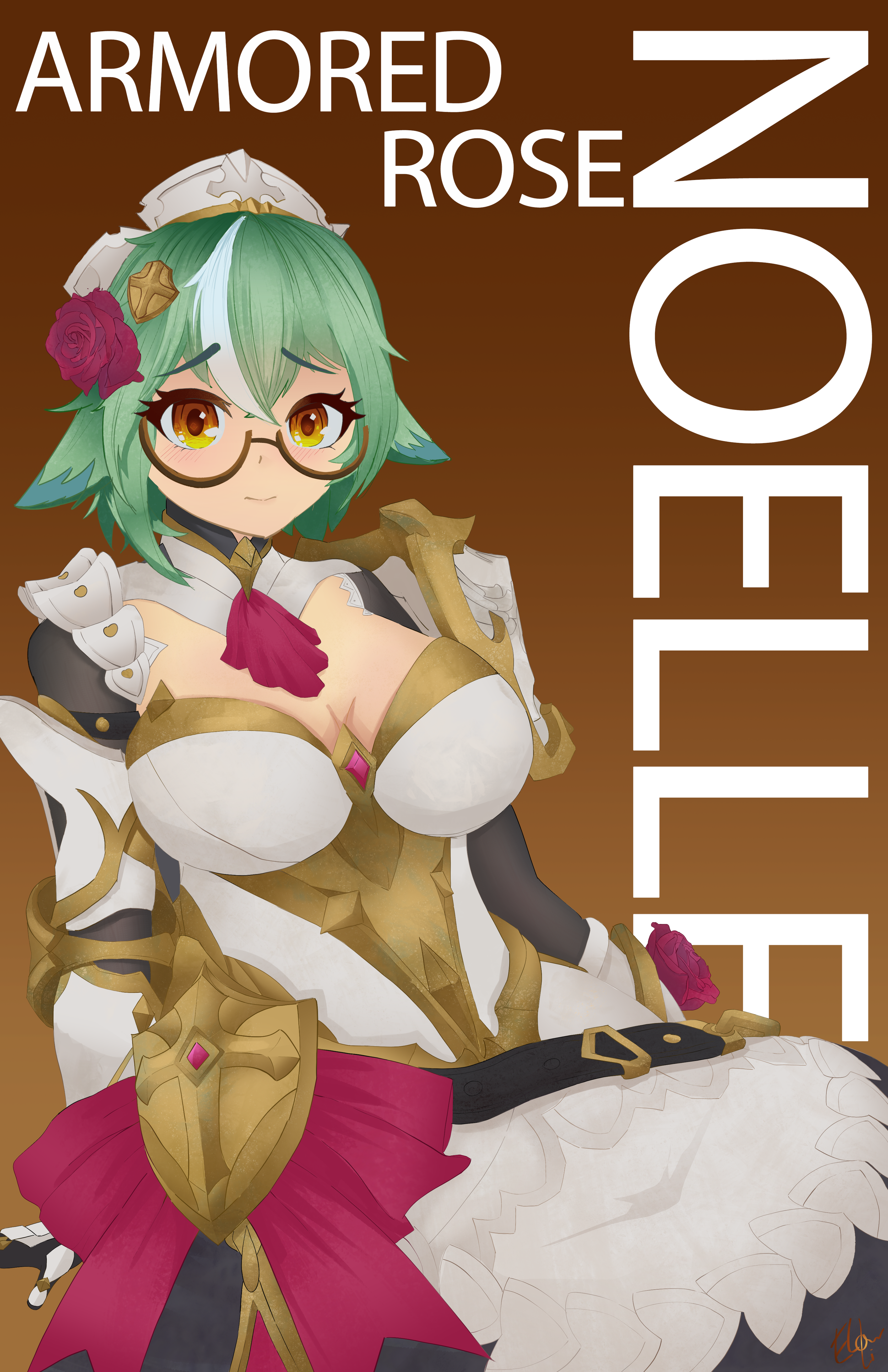 02/21/23 Sucrose Dress-Up: Armored Rose (Noelle)