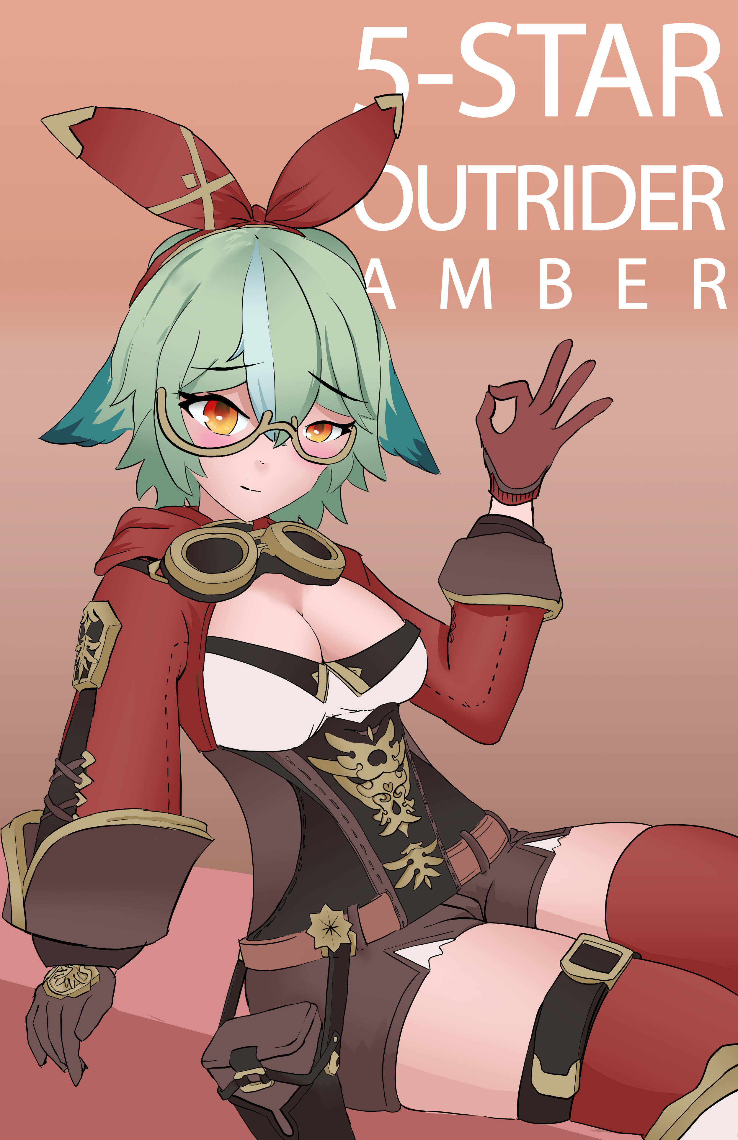 01/08/23 Sucrose Dress-Up: 5-Star Outrider (Amber)