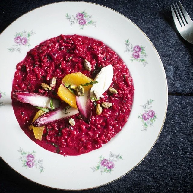 BEET RISOTTO