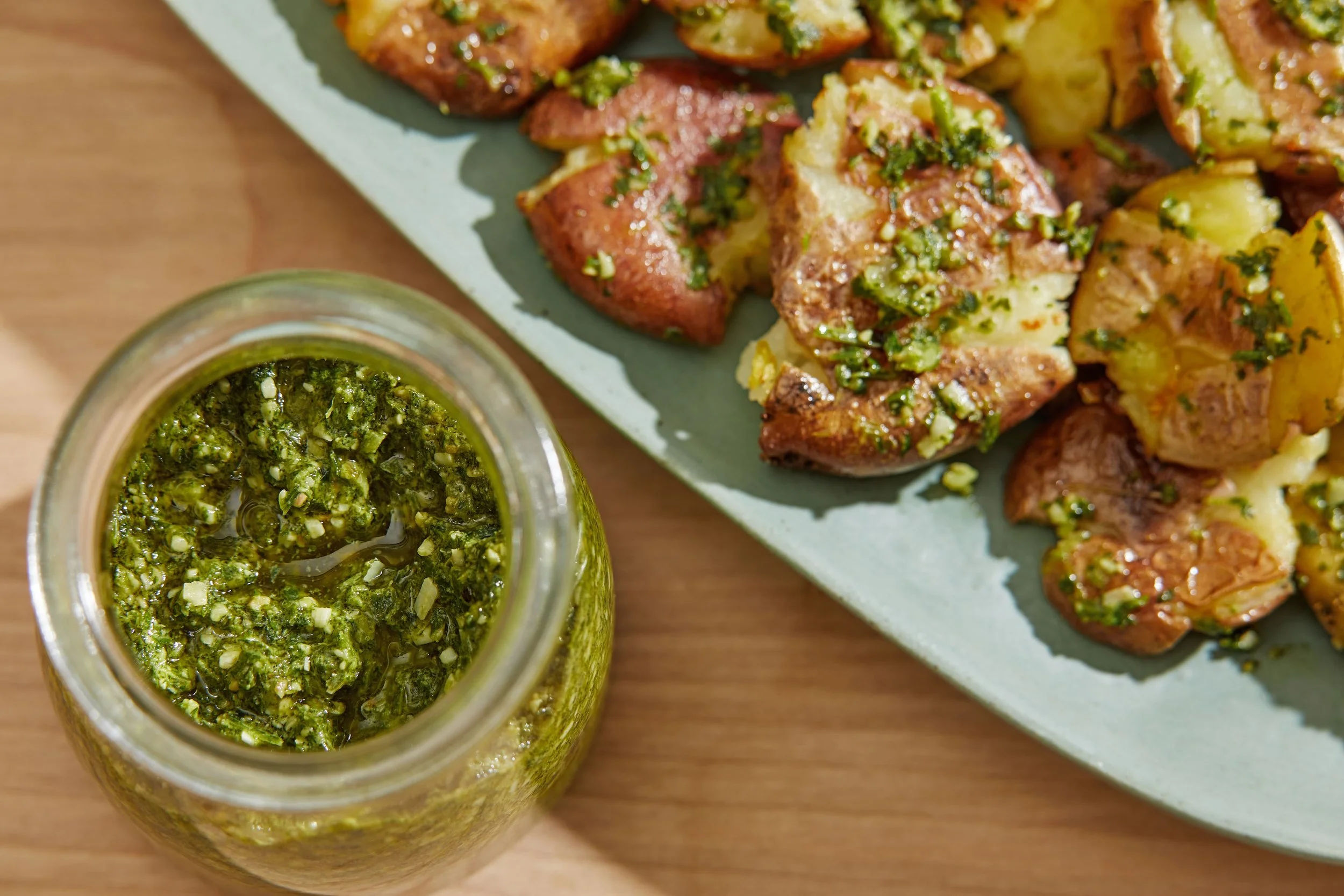 Carrot Top Pesto