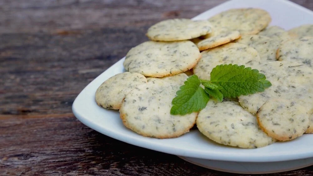 Lemonbalm Shortbread