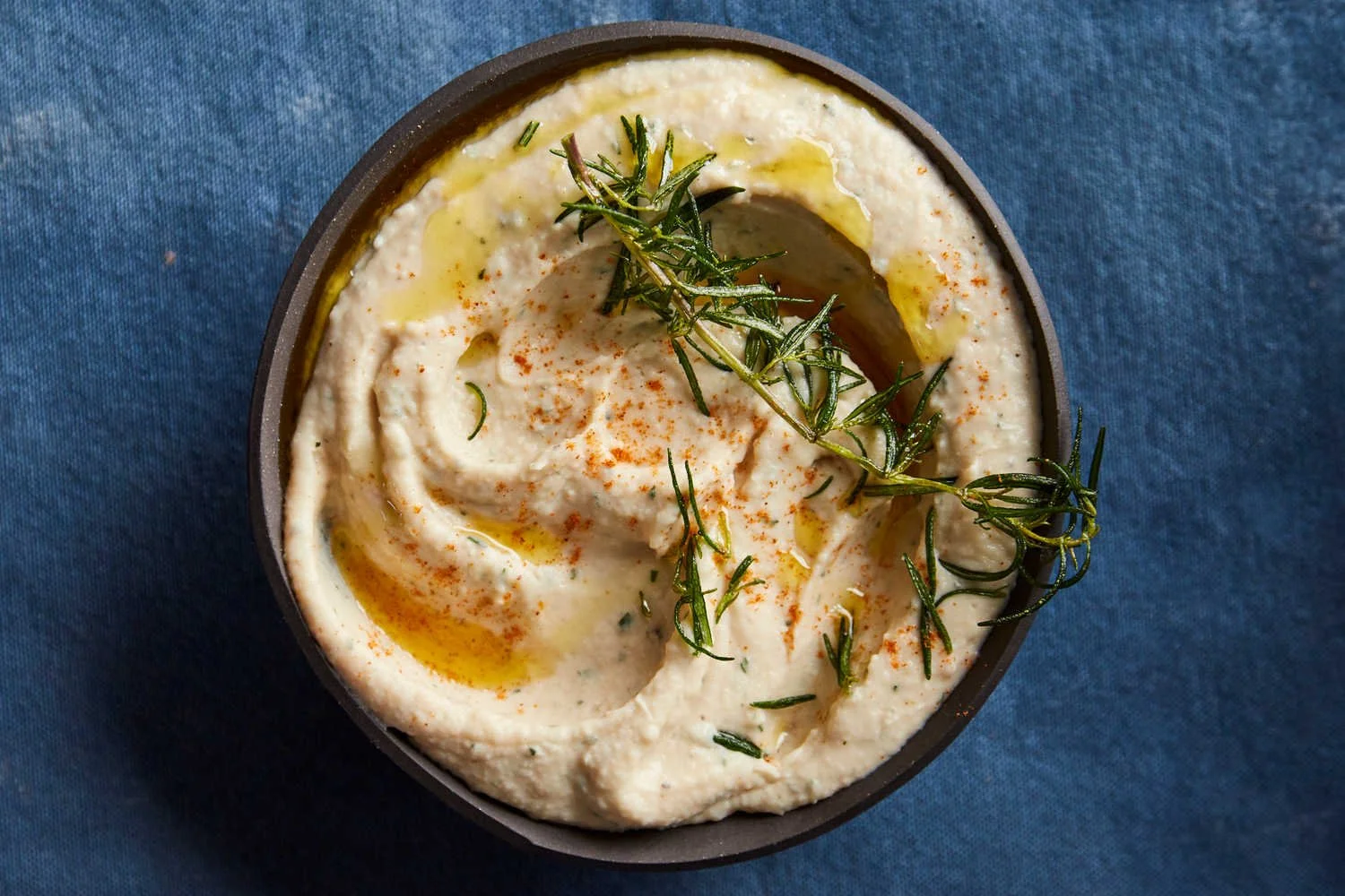 White Bean and Garlic Scape Dip