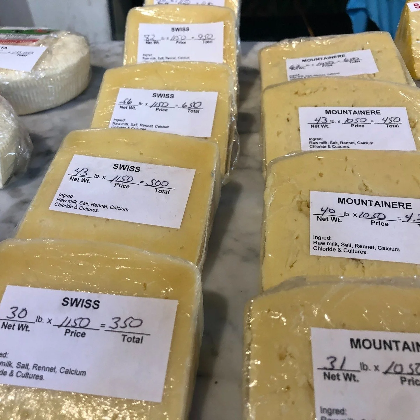 Good news! Daniel from Mountain View Dairy will be back at the Market on Saturday with his farmstead cheese. 

Mountain View Dairy joins 25 other local farmers, makers, and artisans, plus First Saturday Fun with Miss Jen, and live music!

See you Sat