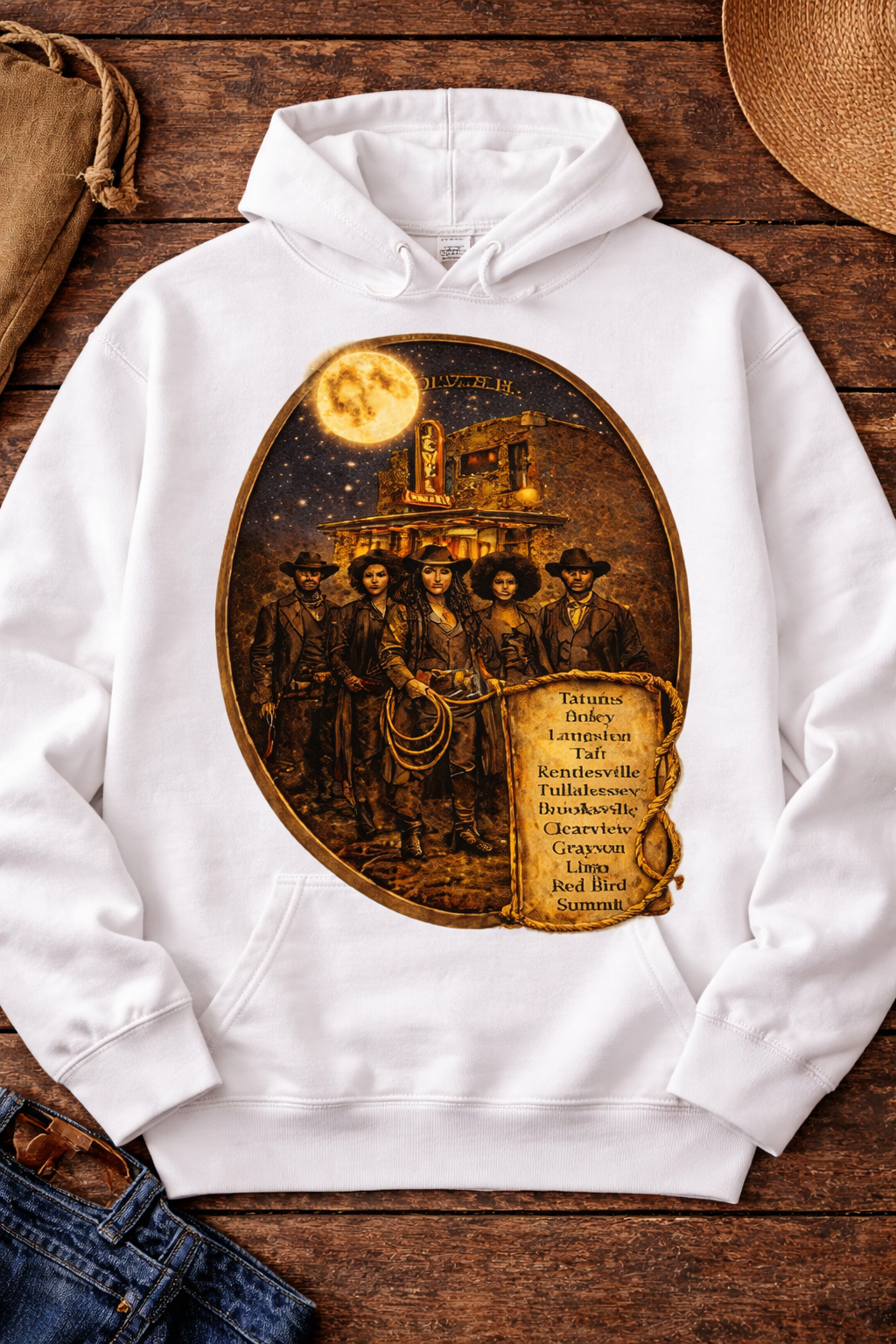 Cowboys and Cowgirls Hoodie
