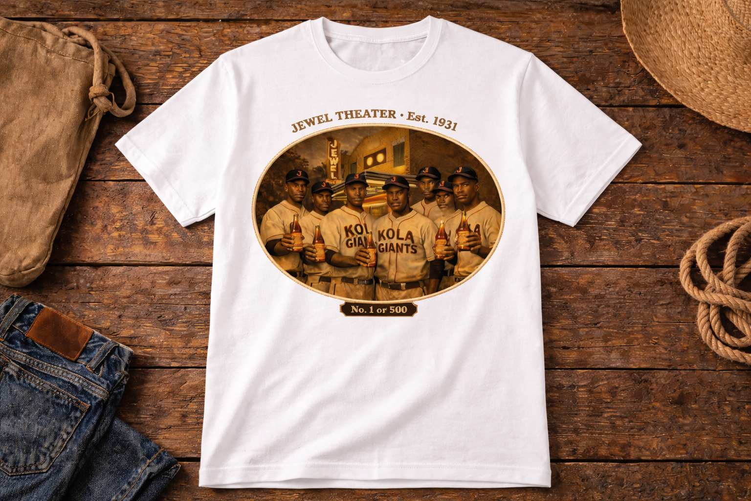 Kola Giants Baseball Cotton T-Shirt