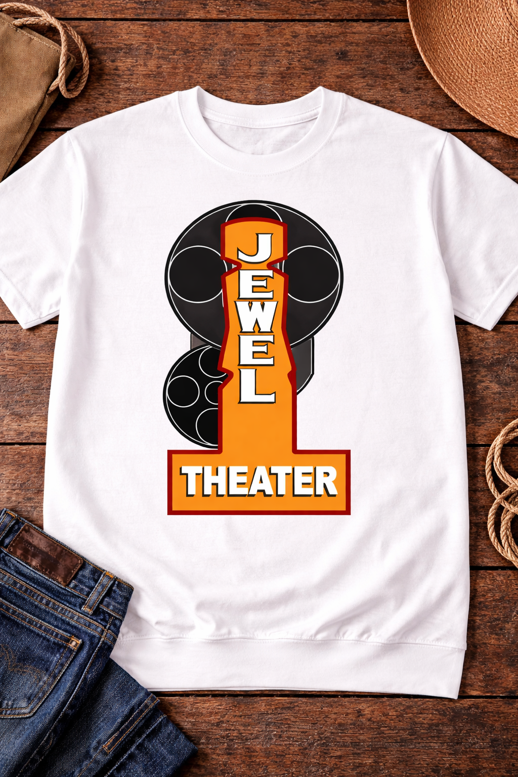 Jewel Theater Logo Cotton T-Shirt