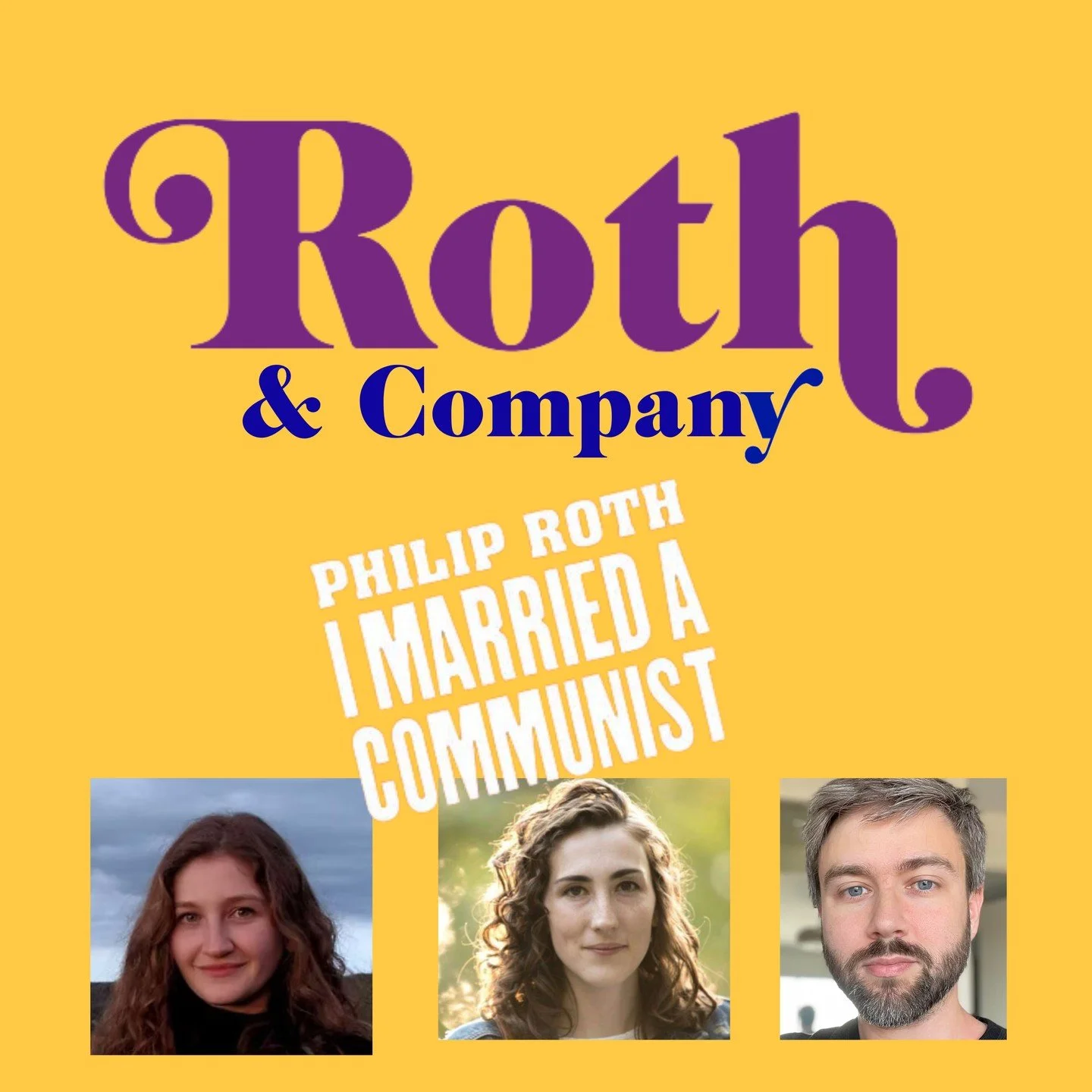 New episode! I Married a Communist featuring Rebecca Panovka of @thedrift_mag, David S. Wallace, and Rachel Poser! #philiproth