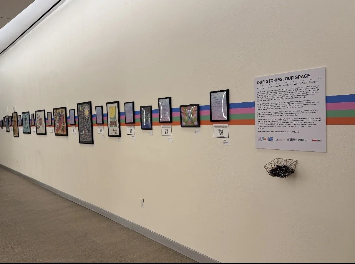 OUR STORIES, OUR SPACE | Manny Cantor Center (Lobby)