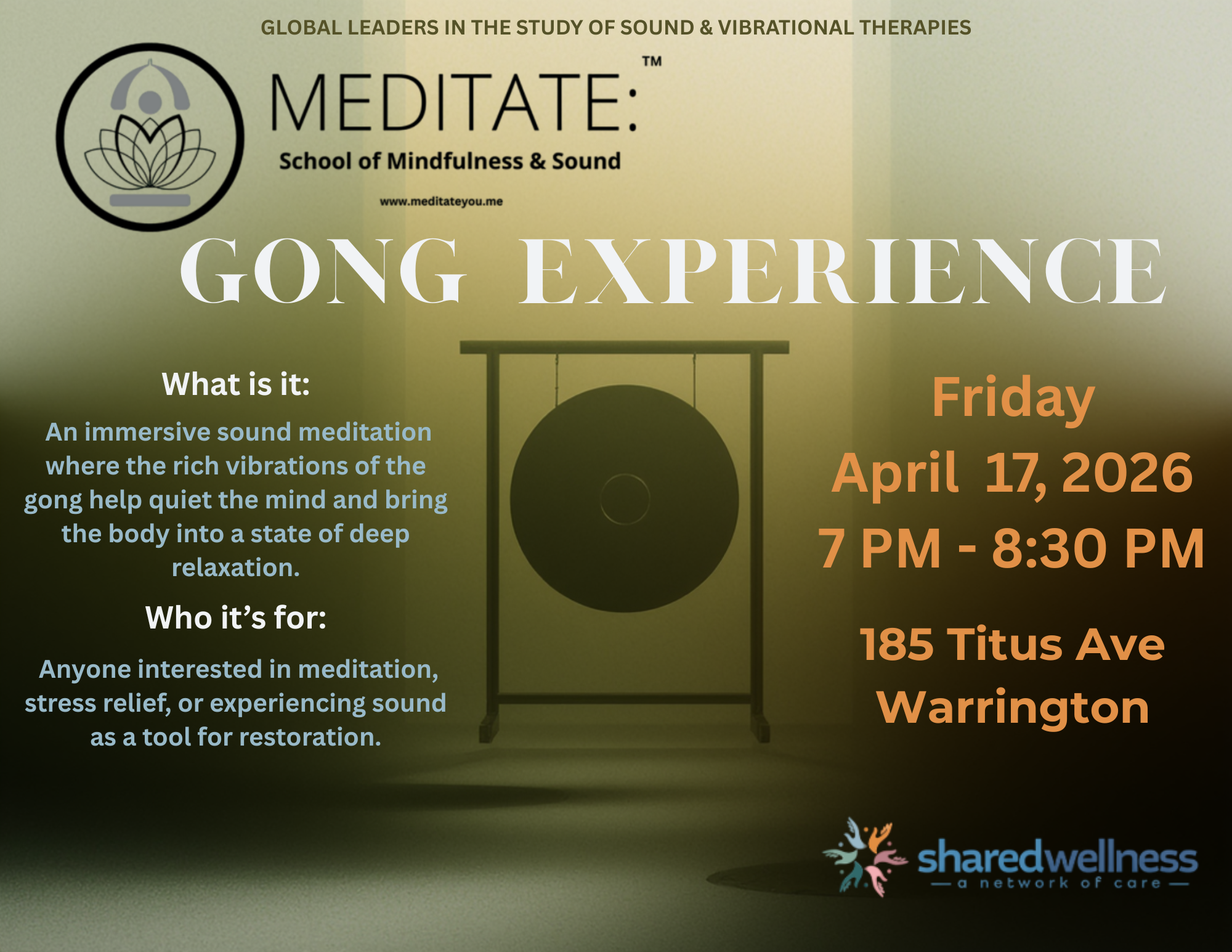 Gong Experience 