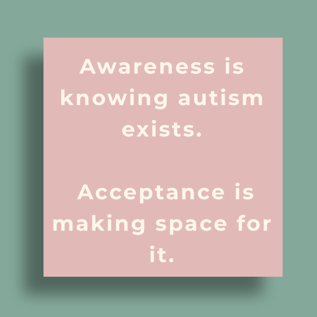 From Awareness to Acceptance: Why the Shift Matters