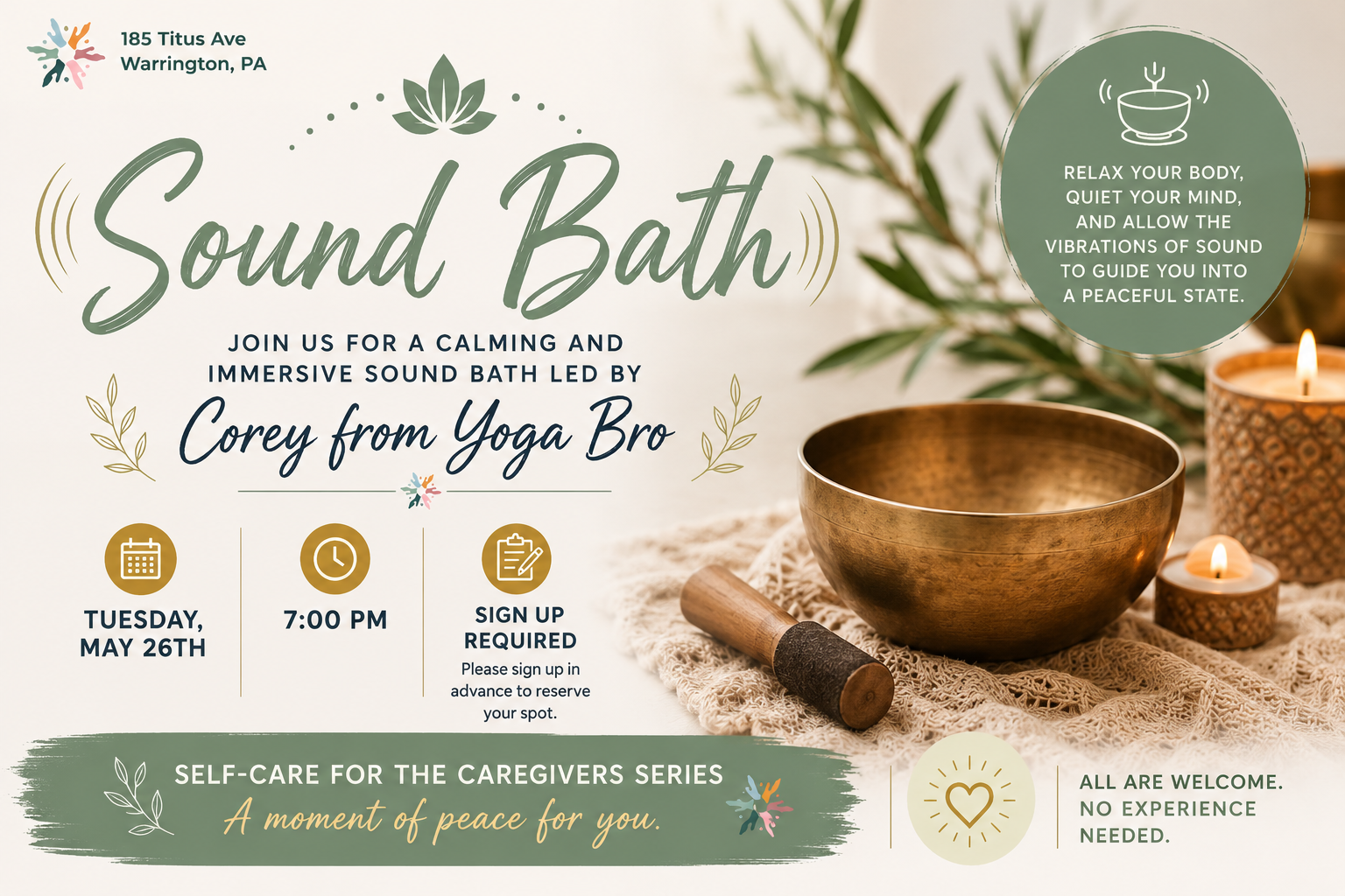 Sound Bath with Corey