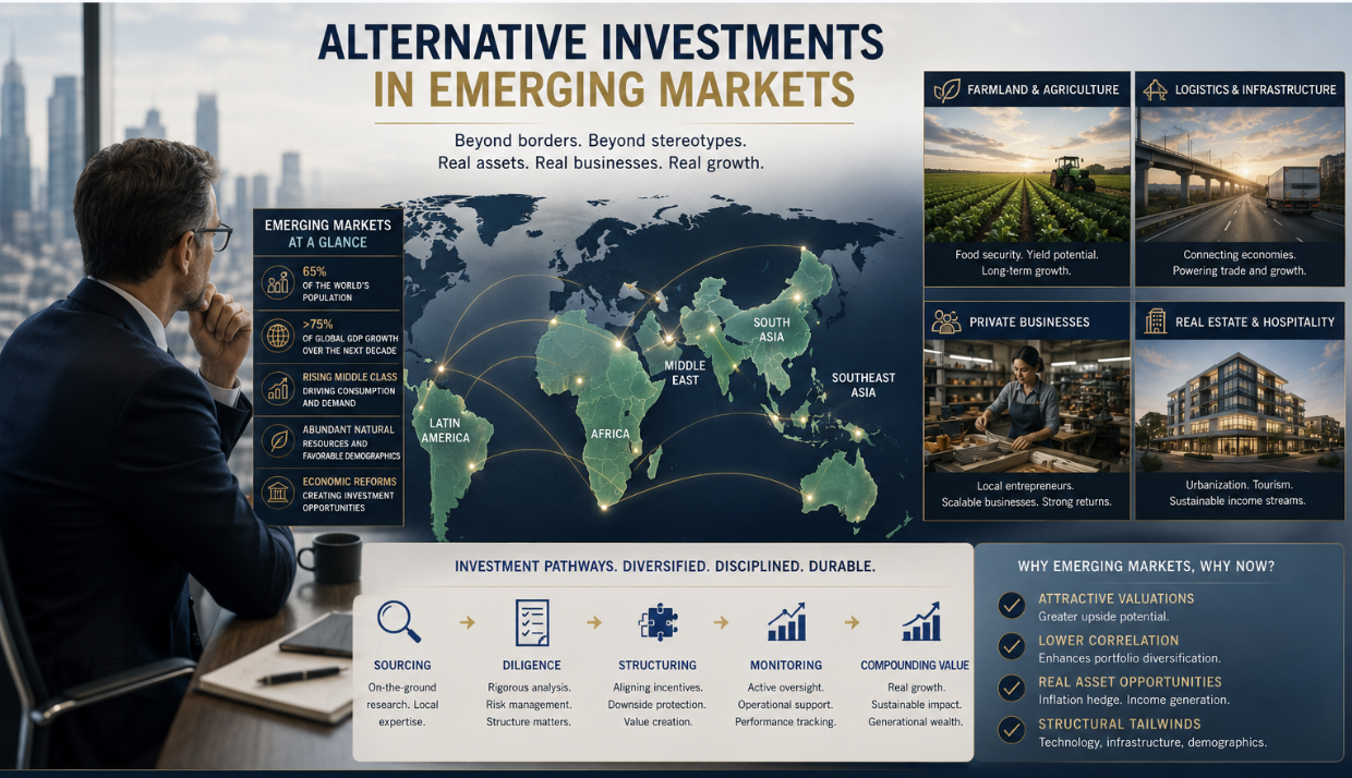 Alternative Investments in Emerging Markets: Unlocking Opportunities Beyond Traditional Portfolios
