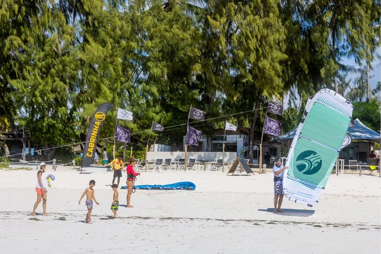 Zanzibar kitesurfing Paje east coast wind sports beach