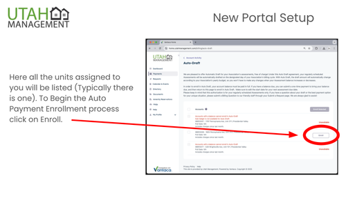 Login Setup — Utah Management-HOA-Property-Management