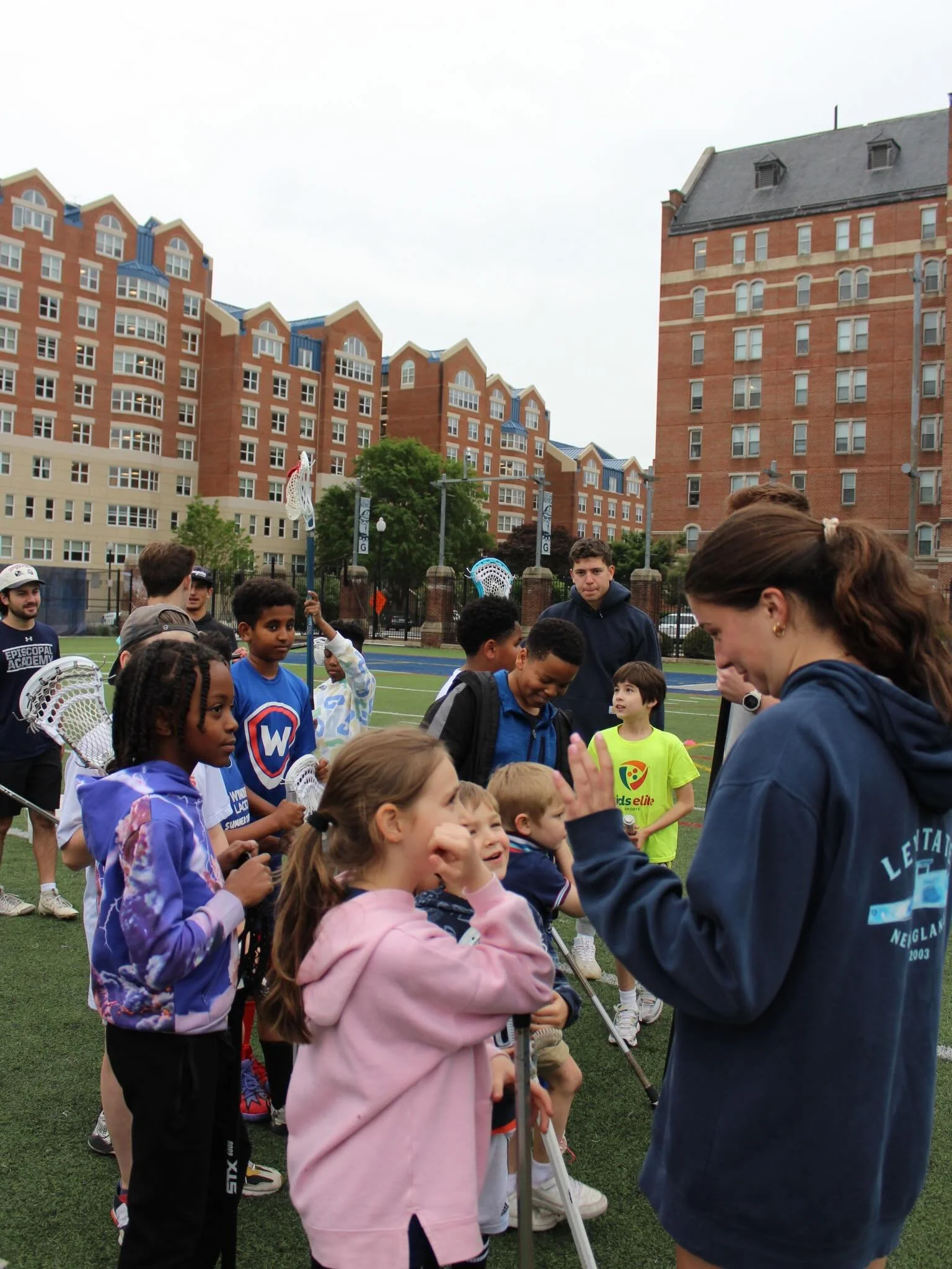So grateful for an incredible day 🥍💙

Thank you to Georgetown Club Men&rsquo;s Lacrosse and Georgetown Club Women&rsquo;s Lacrosse for hosting our youth for a clinic + campus tour. Inspiring, welcoming, and impactful&mdash;our players left motivate