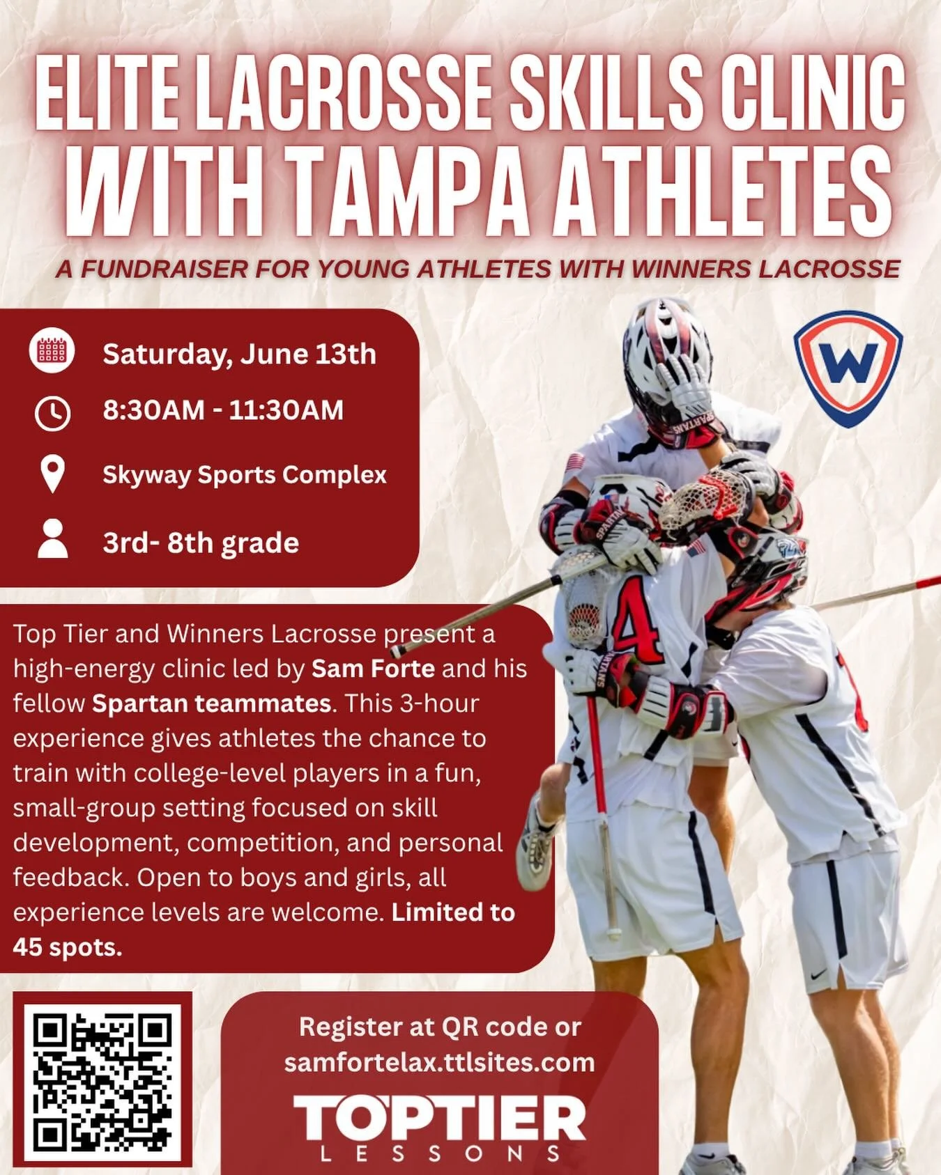 🏆 NATIONAL CHAMPIONS. COMMUNITY LEADERS. 🏆

Fresh off their NCAA Division II National Championship victory, members of the University of Tampa Men&rsquo;s Lacrosse team are bringing their talent, experience, and championship mindset to Tampa&rsquo;