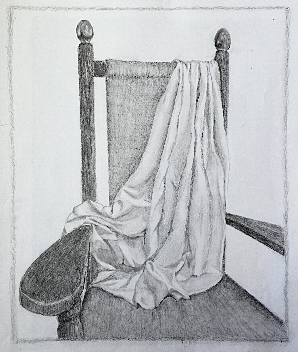 Chair With Draping