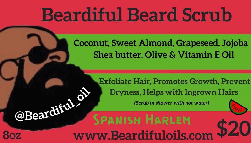 Spanish Harlem Beard Scrub — Beardiful oils