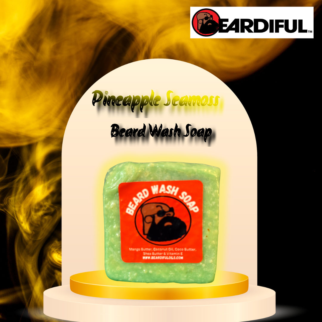 Pineapple Seamoss Beard & Face Wash Soap