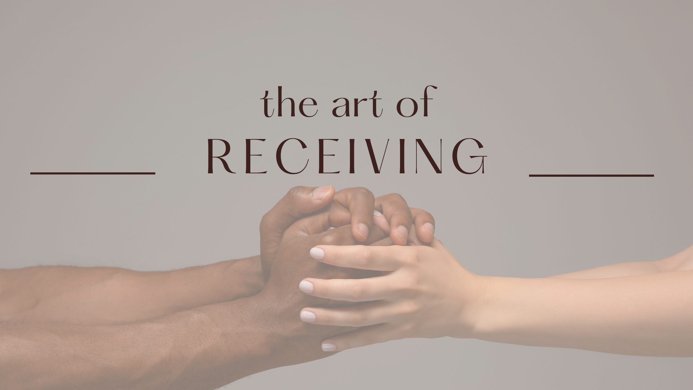 Receiving Show Learning the Art of Receiving — Dr. Sonya Jensen