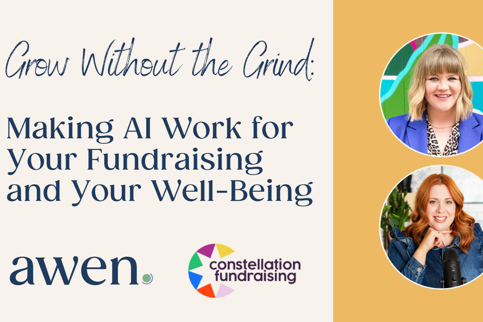 Grow Without the Grind: Making AI Work for Your Fundraising and Your Well-Being