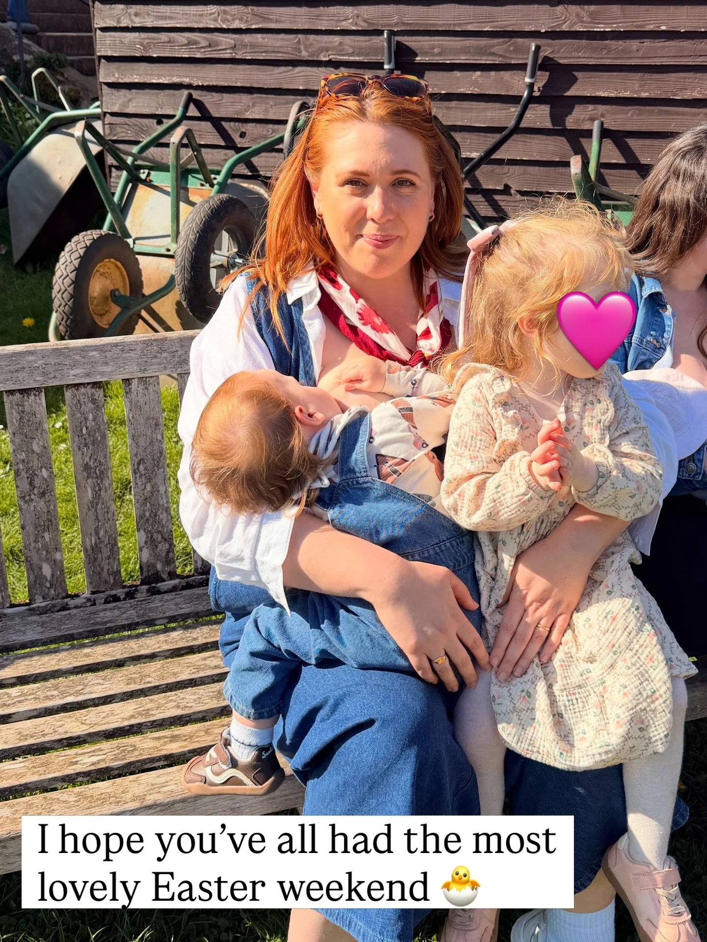 Feeling so lucky to be surrounded by so much love this Easter. There may well have been many a chocolate negotiation, a few tears and the odd boundary pushing, but my goodness I would not change a thing. Me and my gang. Happy Easter 🐣