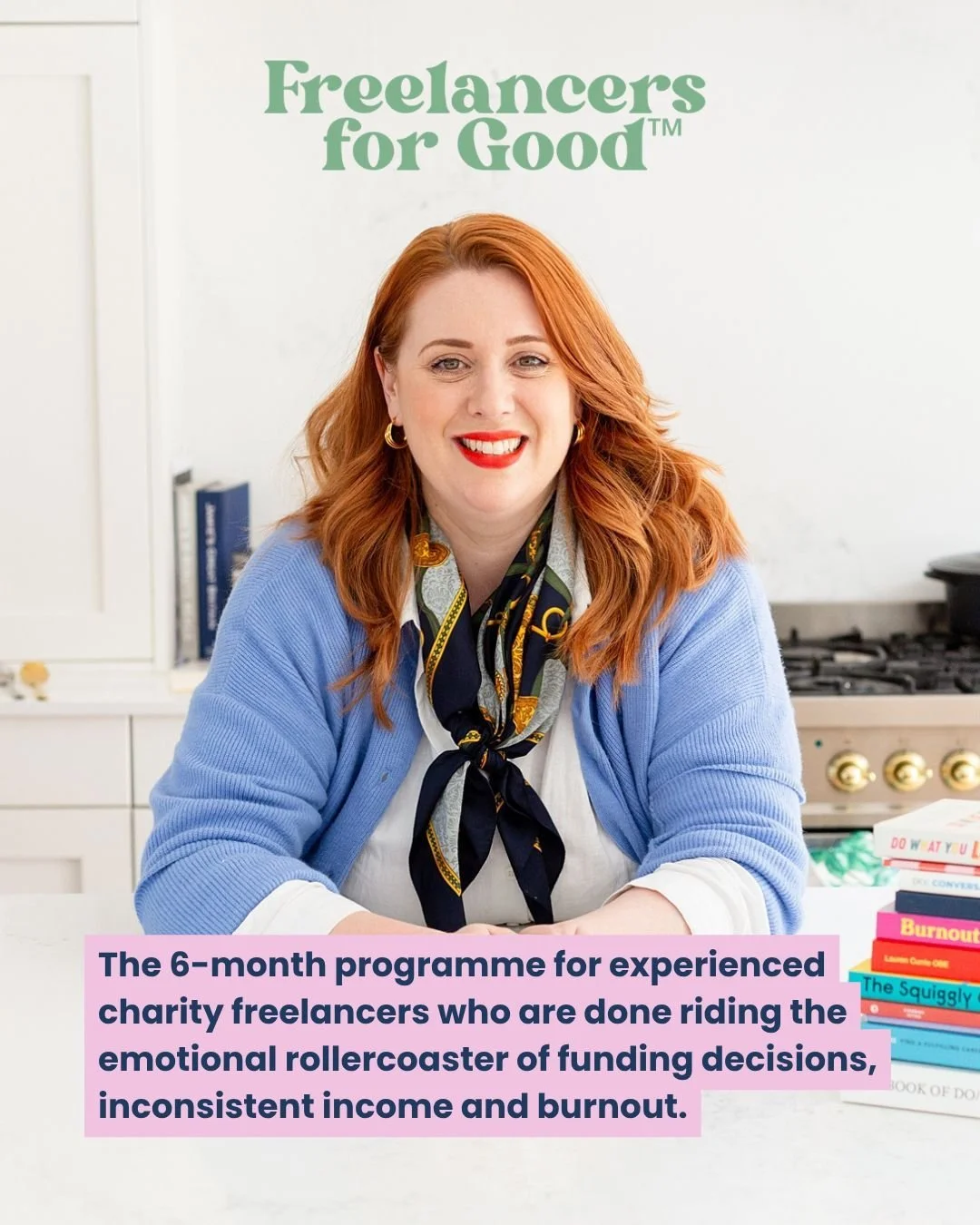 I&rsquo;ve got just one space left for the Founding Members cohort of Freelancers for Good. 

It&rsquo;s for the charity freelancers who are good at what they do, but their work has quietly become harder to carry than it needs to be.

We sort the str