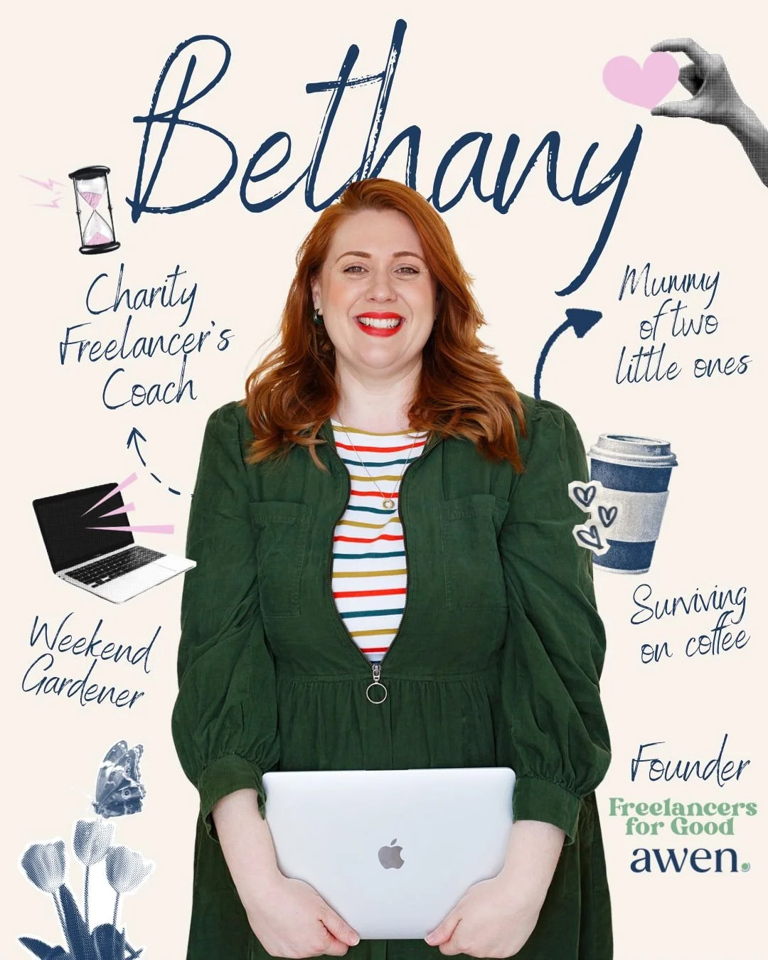 Here&rsquo;s a little about me and the work I do.

I&rsquo;m Bethany, a coach, facilitator and speaker supporting people working in the charity sector.

I started my career in fundraising back in 2010, working with organisations like the British Red 