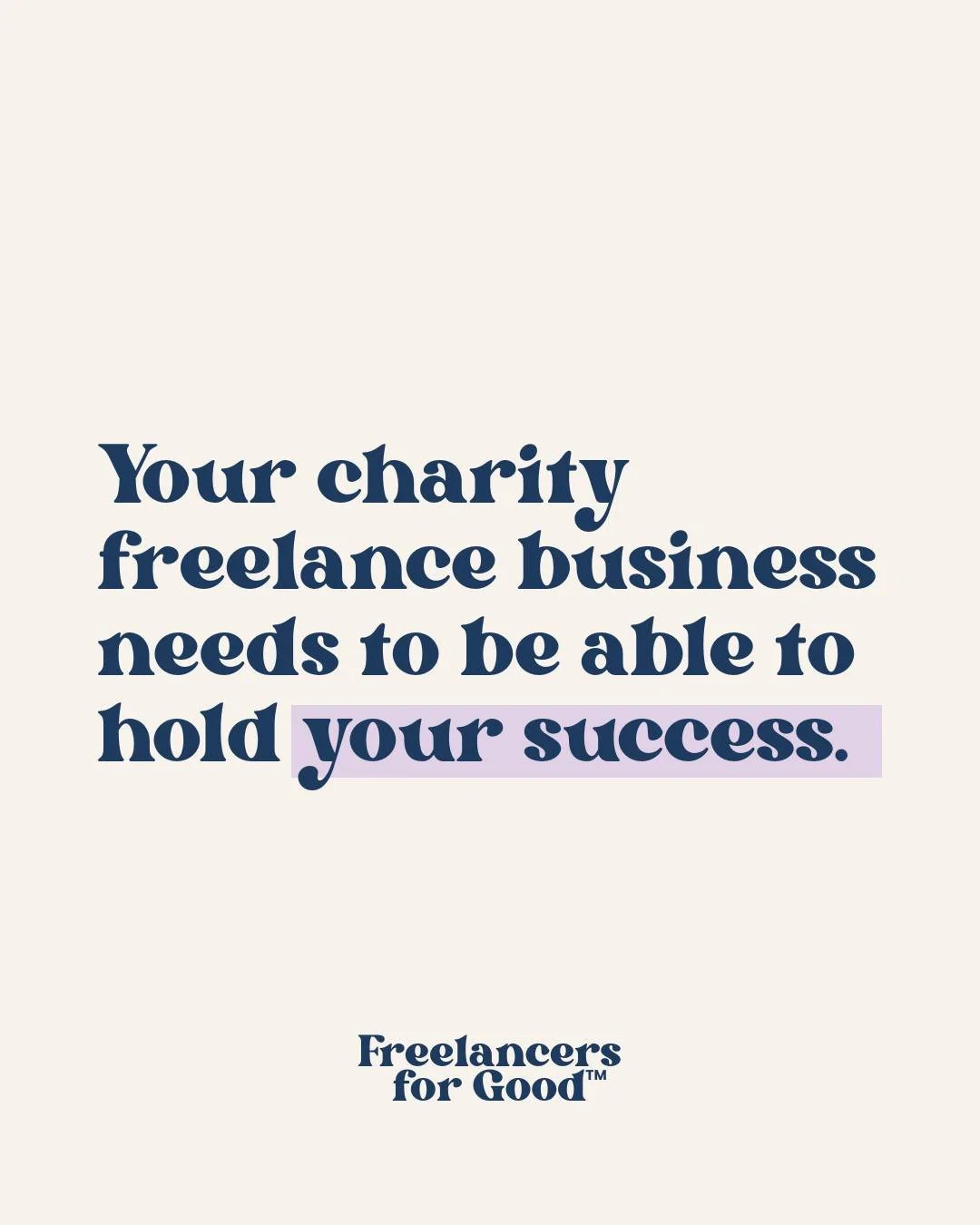 What if your freelance business isn't struggling?

What if it's actually going really well&hellip;and that's the problem?

Clients are there. Referrals keep coming. You're booked up for the next few months. You've built a reputation for being brillia