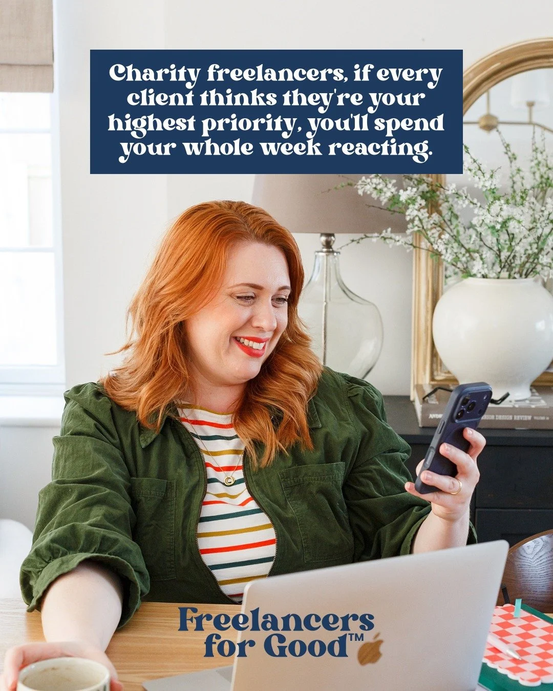 Many charity freelancers tell me they feel like they never stop.

If every client thinks they're your highest priority, you'll spend your whole week reacting.

But when we map their week, the issue isn't the workload.

It's the constant client contex
