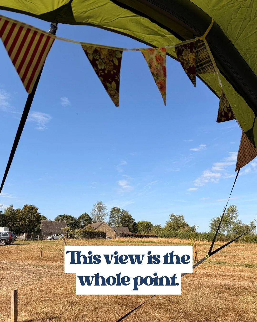 Six years of building a business through pregnancies, breastfeeding, and everything in between and this is what it was for. Weekends like this 🏕️