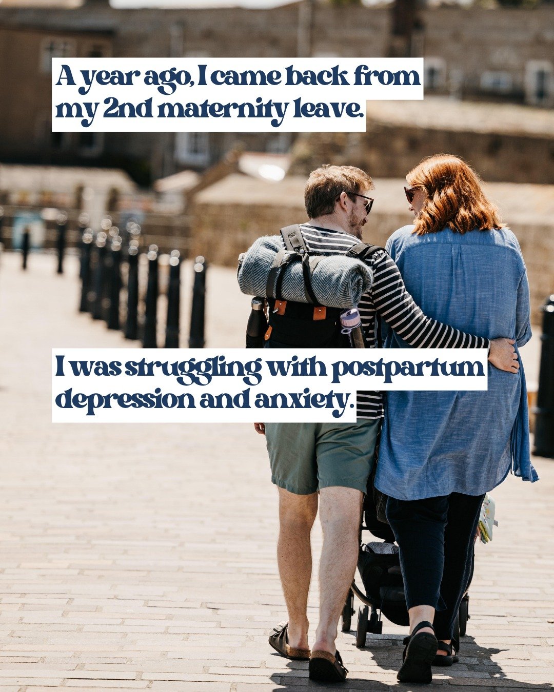 Here's why I am so proud of myself...let me know in the comments why you are proud of yourself!

A year ago, I came back from my 2nd maternity leave. I was struggling with postpartum depression and anxiety, and returning to "business as usual&qu