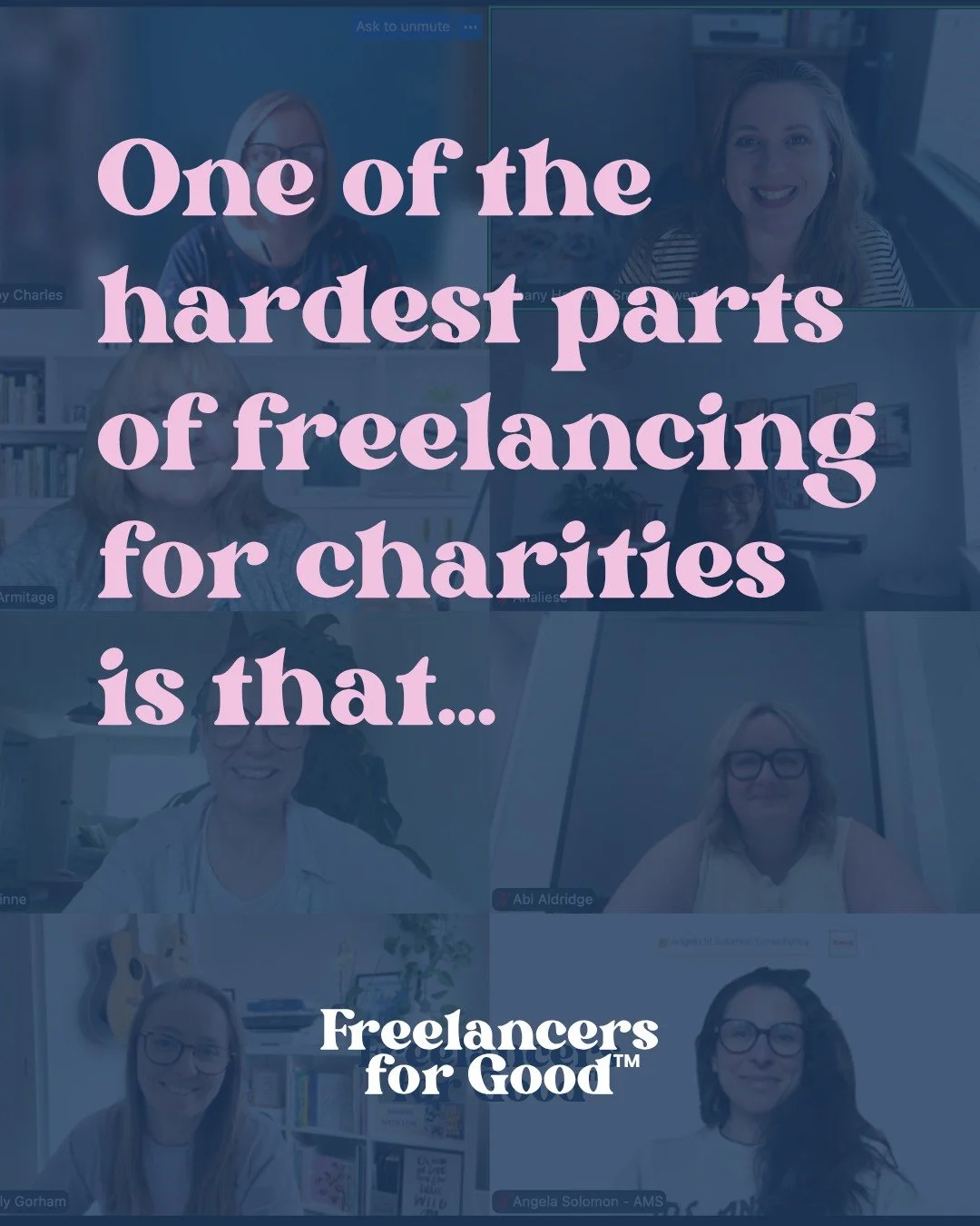 One of the hardest parts of charity freelancing is that you can care deeply about the outcome, but not have full power to make it happen.

You might be brought in because you have the expertise.
You might identify the challenges.
You might make recom