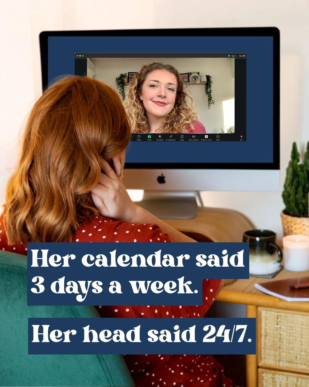 The 3 days were all client work. The other 4 were the unclear briefs she was rewriting, contacting the stakeholder who needs reminding before every meeting, the "quick question" that took 90 minutes, the proposal she wrote at 10pm, and the 