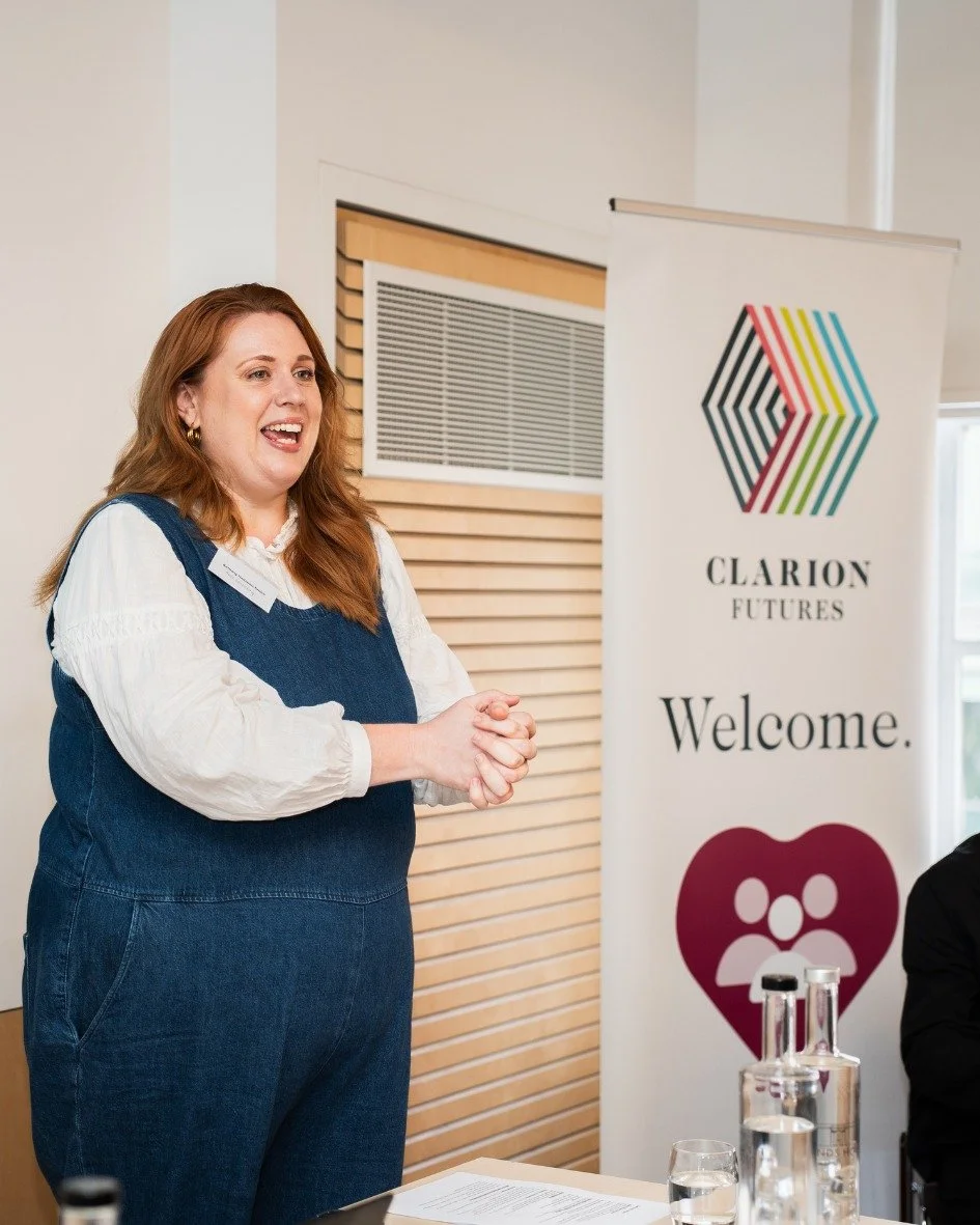 A lesson in keeping prospective clients warm. Emma Hale from Clarion Futures and I first started talking about working together in 2024.

At the time, there we were keen to collaborate, but the timing wasn't quite right for me as I was pregnant with 