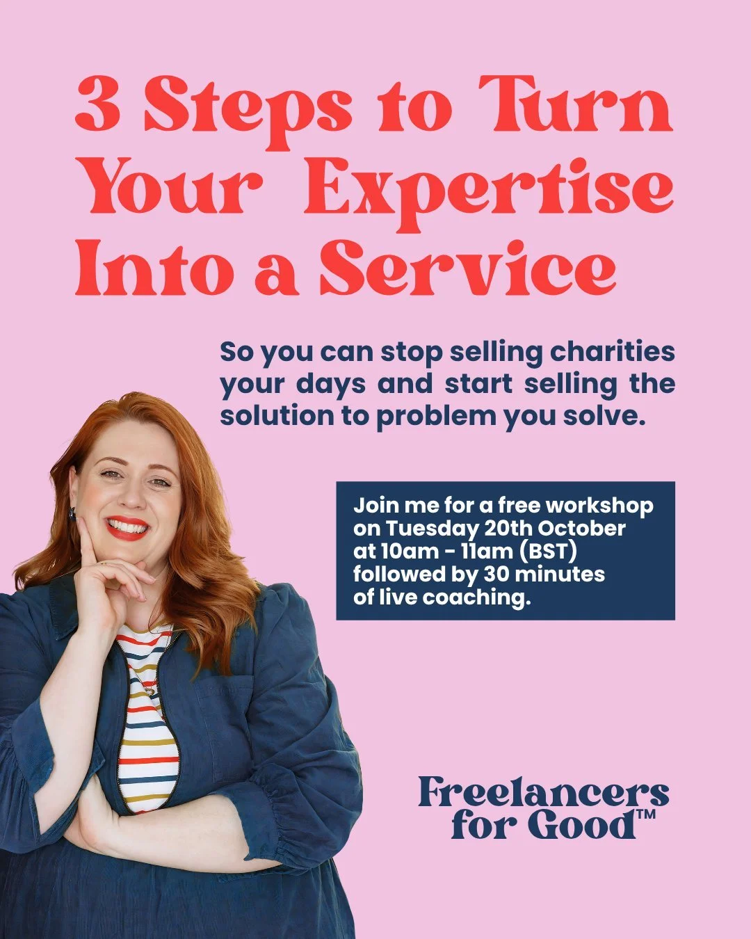 Your 15 years of charity sector experience isn't what charity clients buy.

Your experience is why you can do the work. It's why you've sat in enough charity meetings to spot the problem before someone has finished explaining it. It's why you've seen