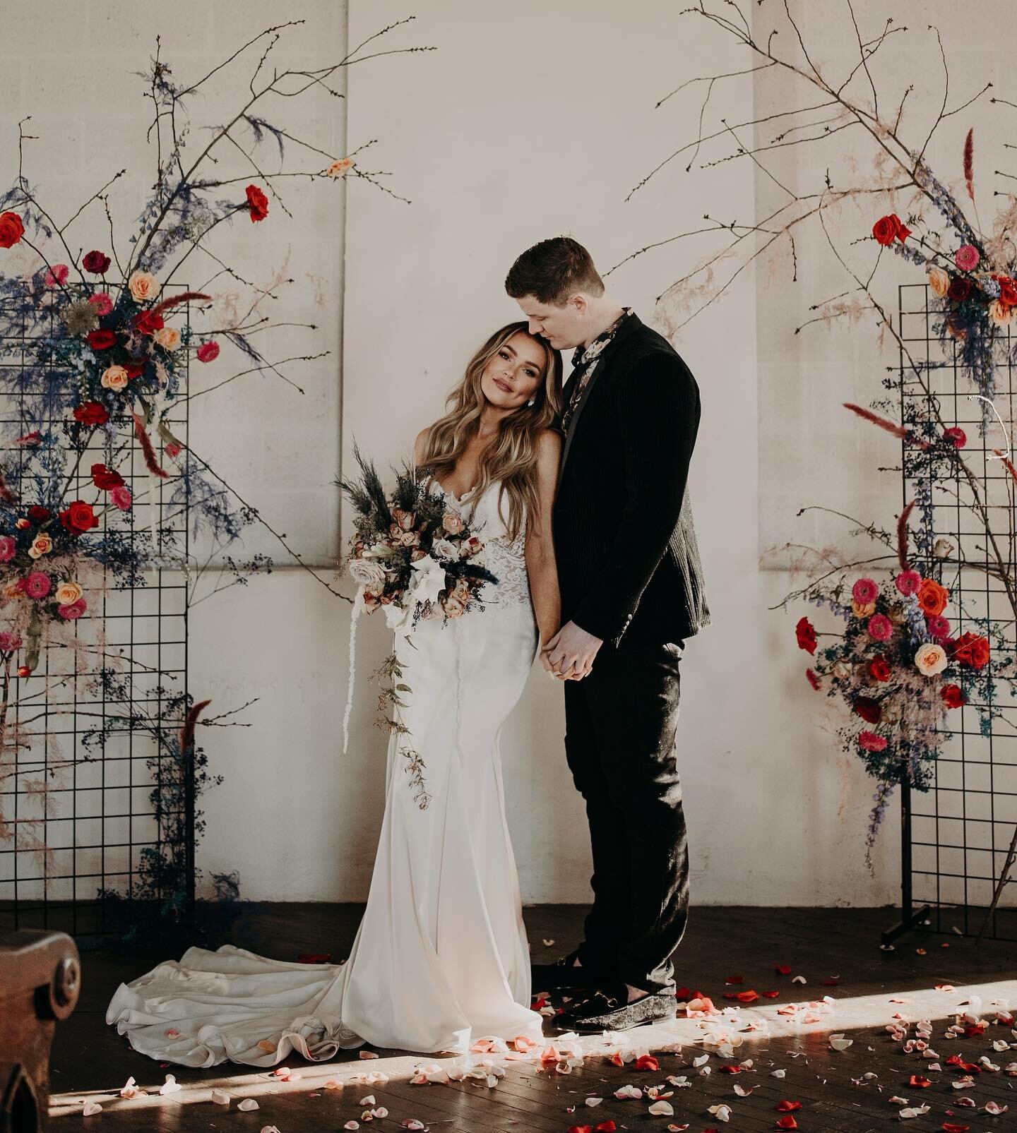 one month until the real deal. 💍 
pc: @garnetdahlia
flowers: @lancasterflowerco
dress: @cocoacouturebridal
venue: @warehouse435