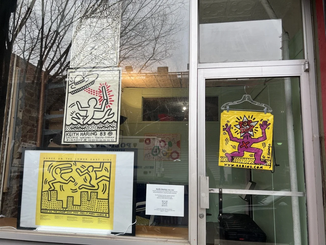 Keith Haring Exhibition at Allied Project Space