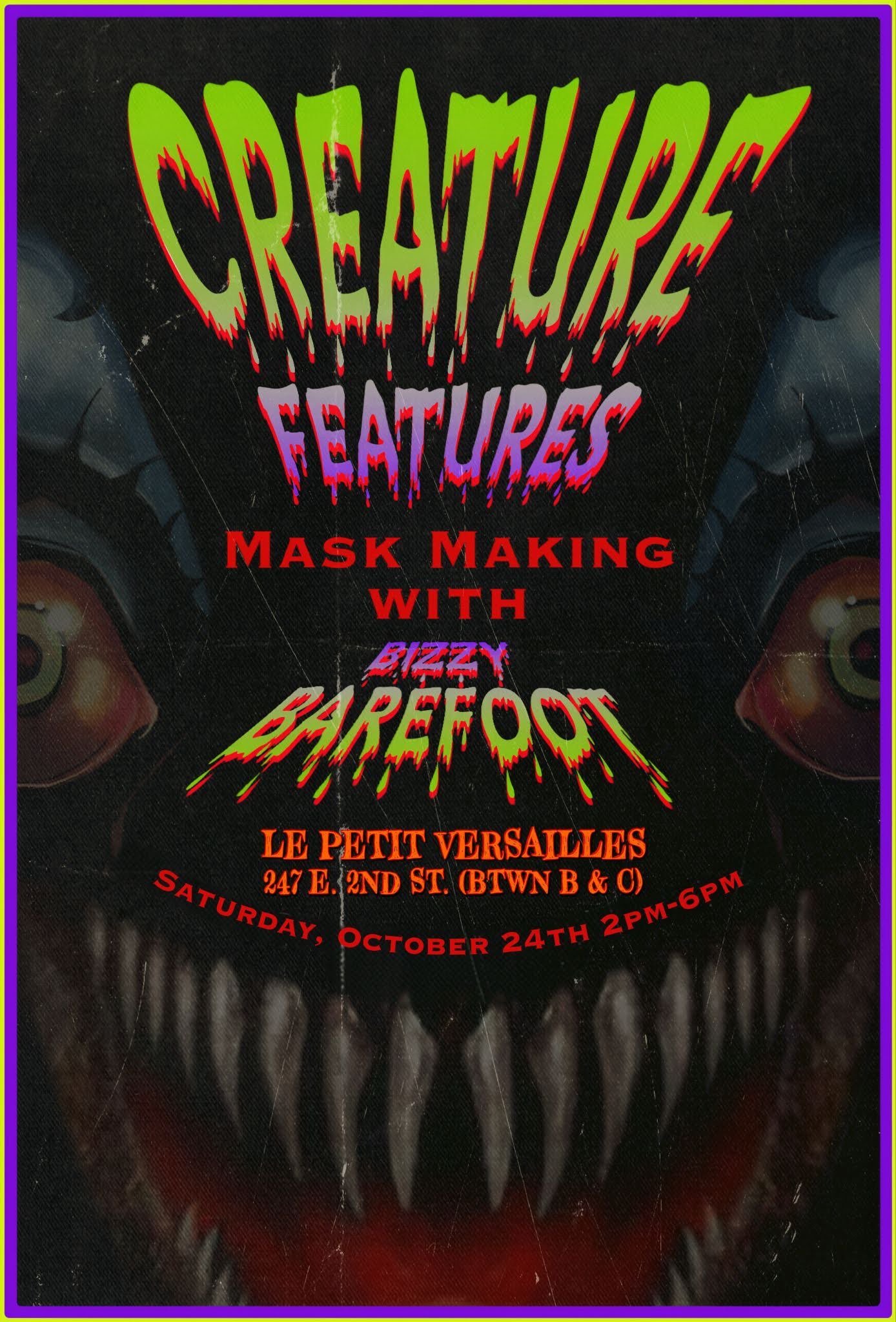 Creature Features w/ Bizzy Barefoot