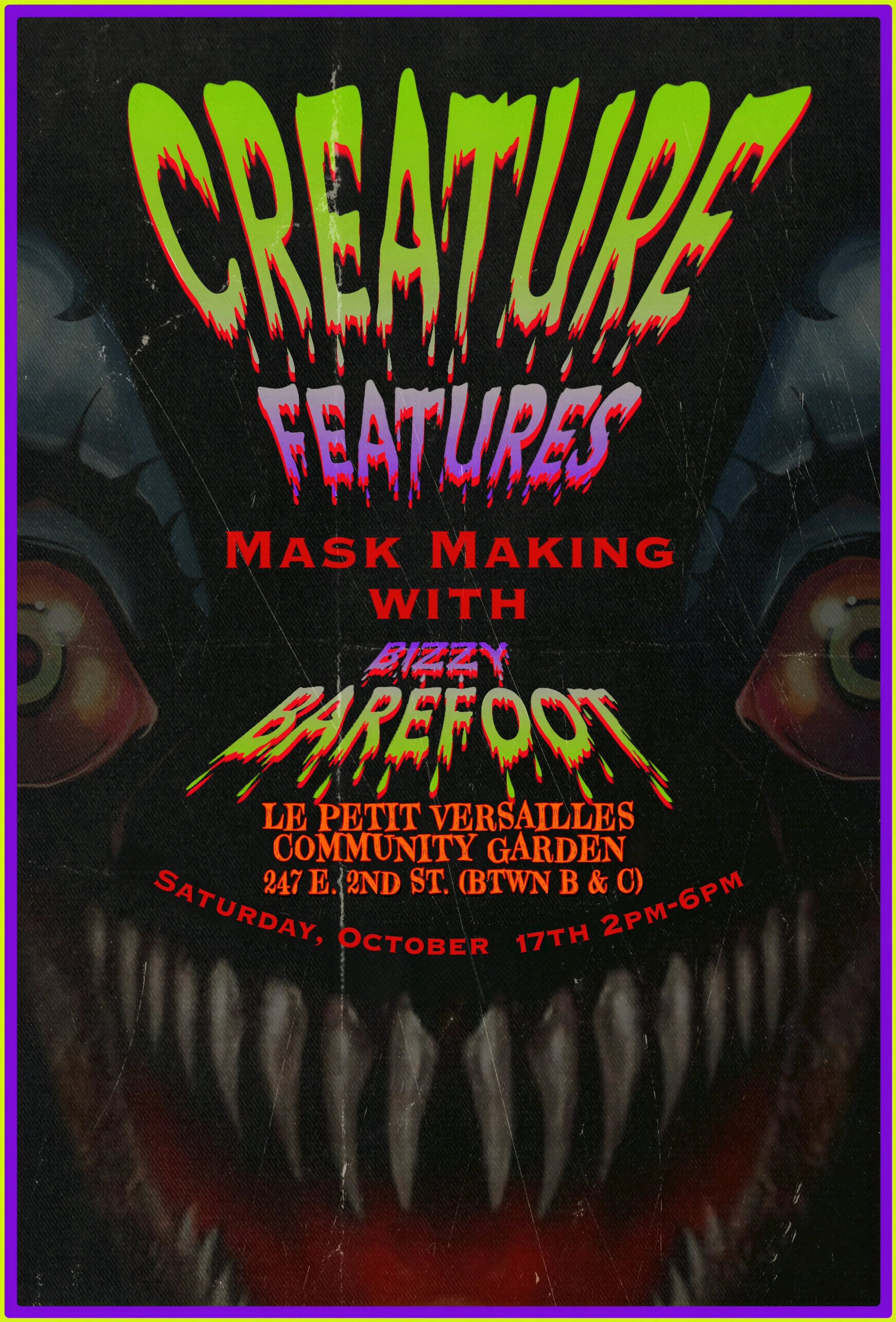 Creature Features w/ Bizzy Barefoot