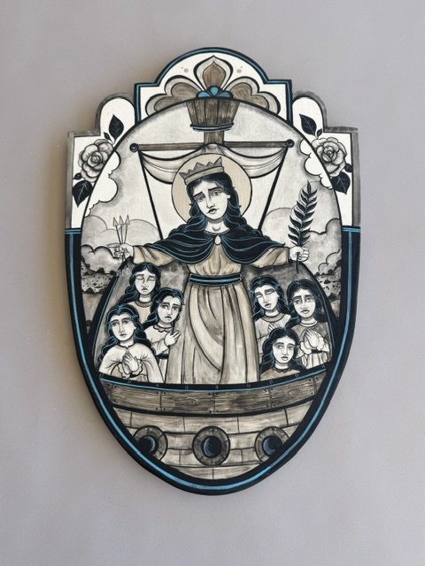 Saint Ursula Black and Grey ©
