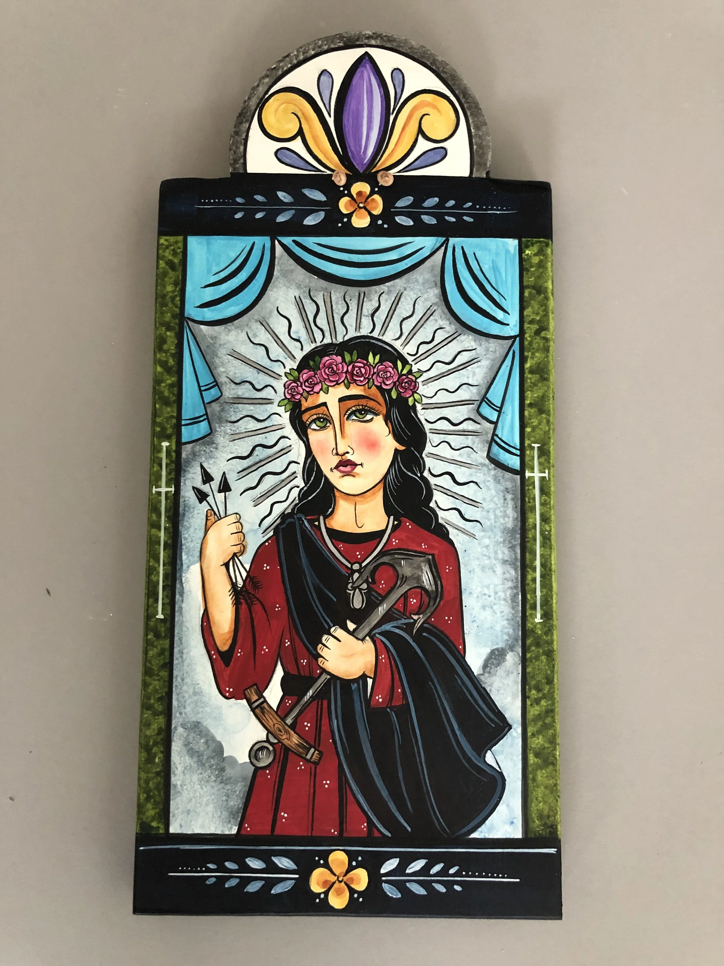 Saint Phileomena, patron of infants, babies and youth (2019)©