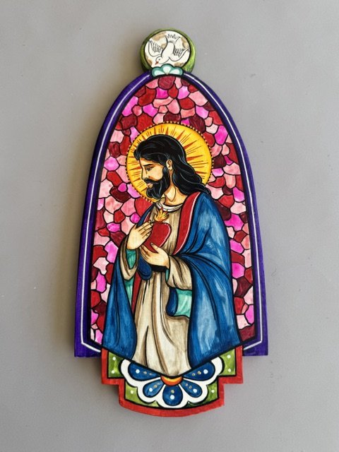 Crown of Thorns Stained Glass ©