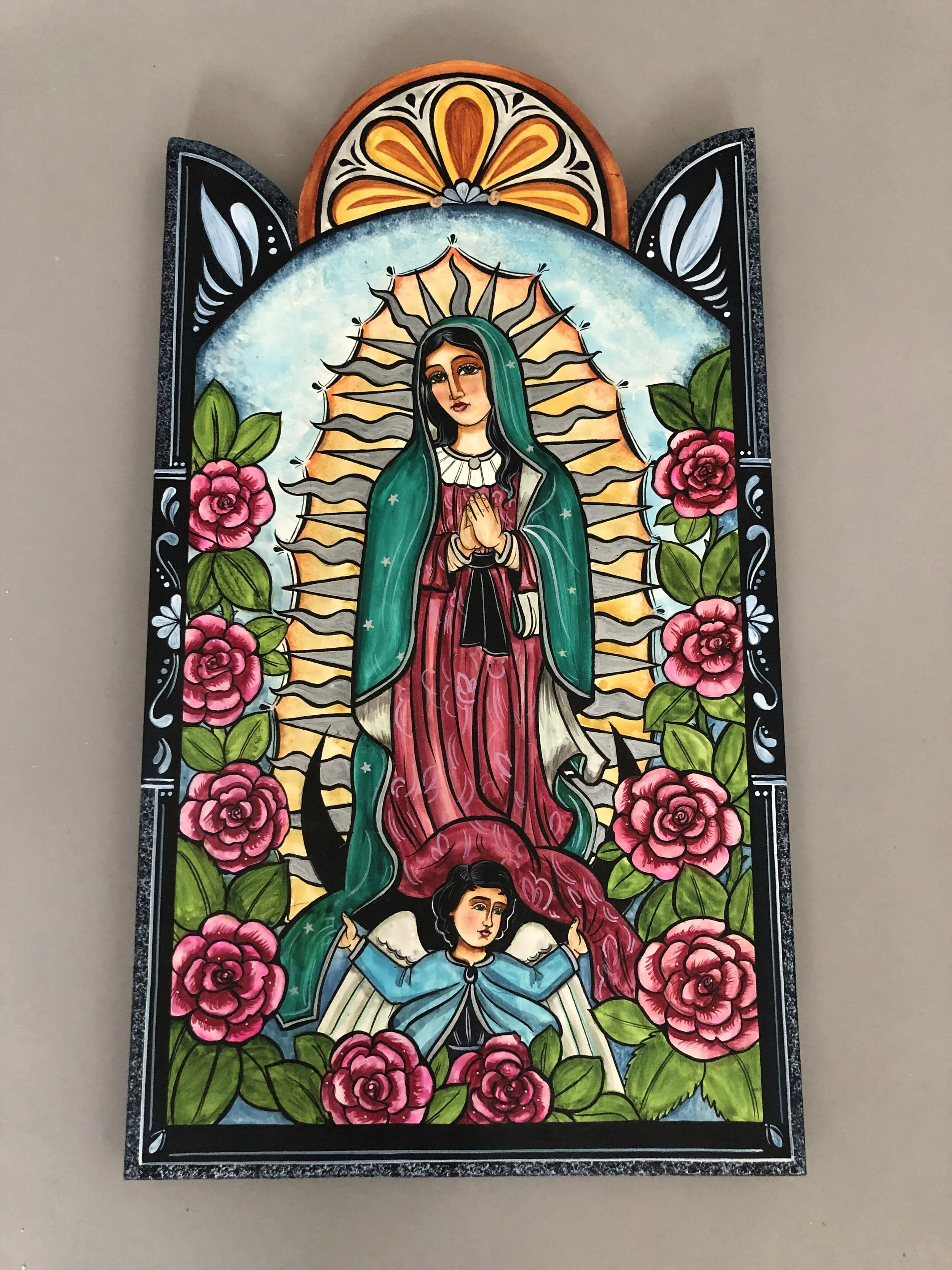 Nuesta Senora De Guadalupe, patron of native peoples and Mexico(2019)©